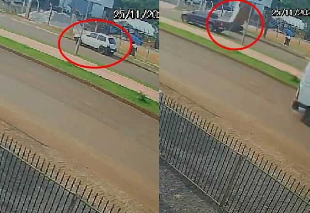 Principal suspeita é que fios tenham enroscado no carro | Reprodução