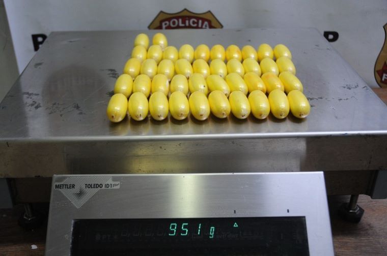 Cápsula drogas cocaína PF