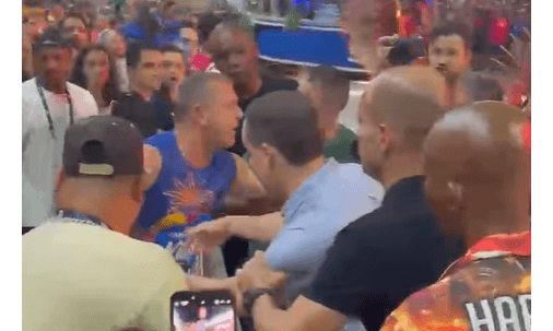 Briga generalizada envolvendo prefeito de Vitória | Reprodução
