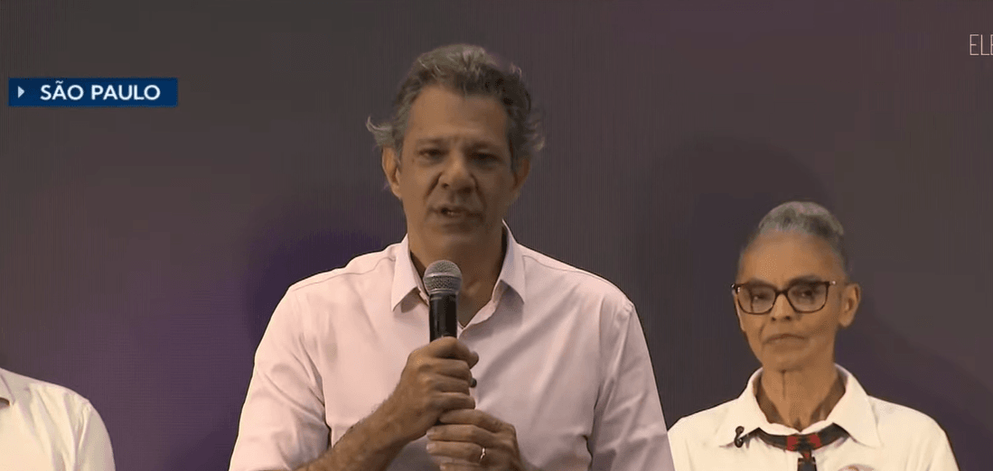 Haddad diz que ligou para Tarcísio e desejou "boa sorte"