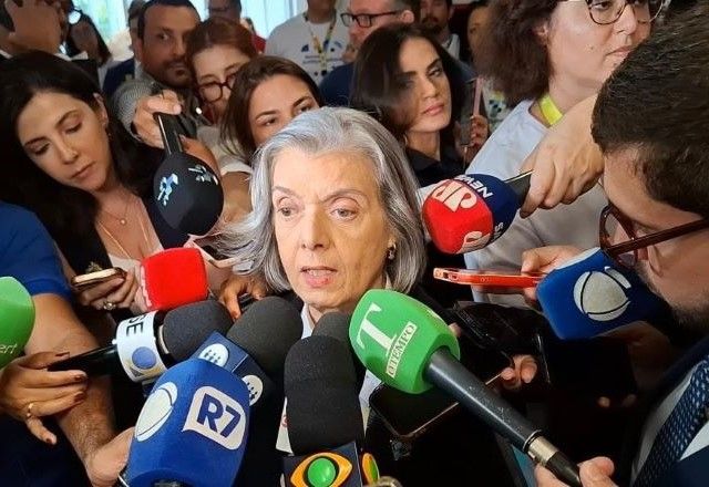 Cármen Lúcia, presidente do TSE, fala à imprensa em Brasília (DF) | Reprodução