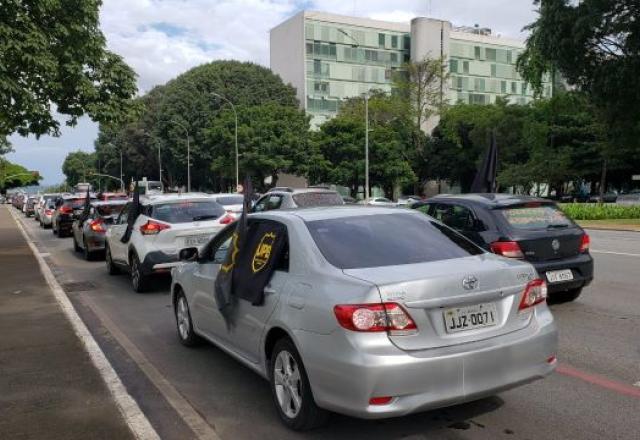 Carreata contra Bolsonaro