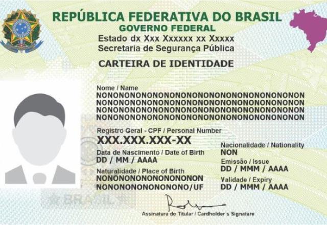 Carteira de Identidade não terá campo referente ao sexo; entenda