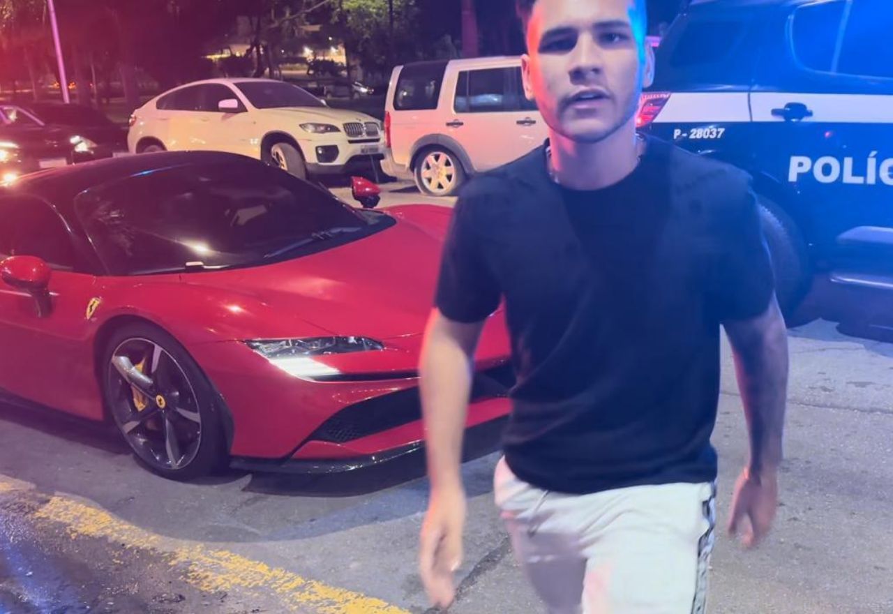 Kayky, filho de Deolane, foi levado para a delegacia | Reprodução
