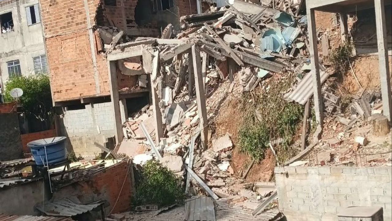 Imagem da notícia: Botijão de gás explode e causa interdição de 13 casas em SP 
