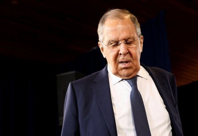 Chanceler russo Sergei Lavrov no Alasca | 15/8/2025/Reuters/Kevin Lamarque