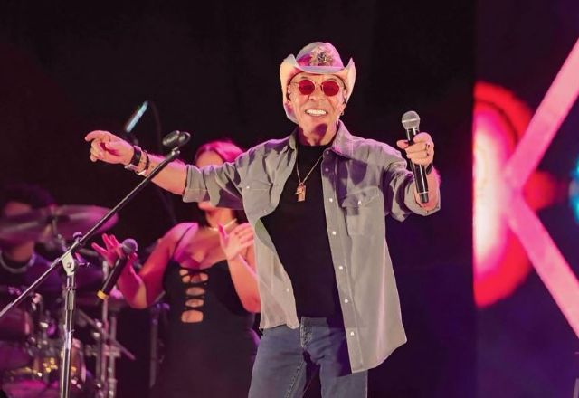 Ralf faria um show em Franco da Rocha, município da região metropolitana de São Paulo, no dia 22 de junho - Instagram/Reprodução