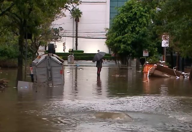 Chuvas em Porto Alegre | Reprodução/YouTube