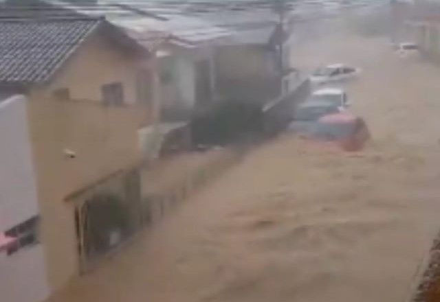Chuvas em SC | Reprodução
