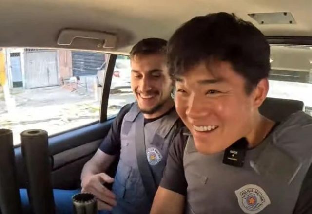 Gen Kimura subiu o vídeo da rotina dos policiais no youtube | Reprodução