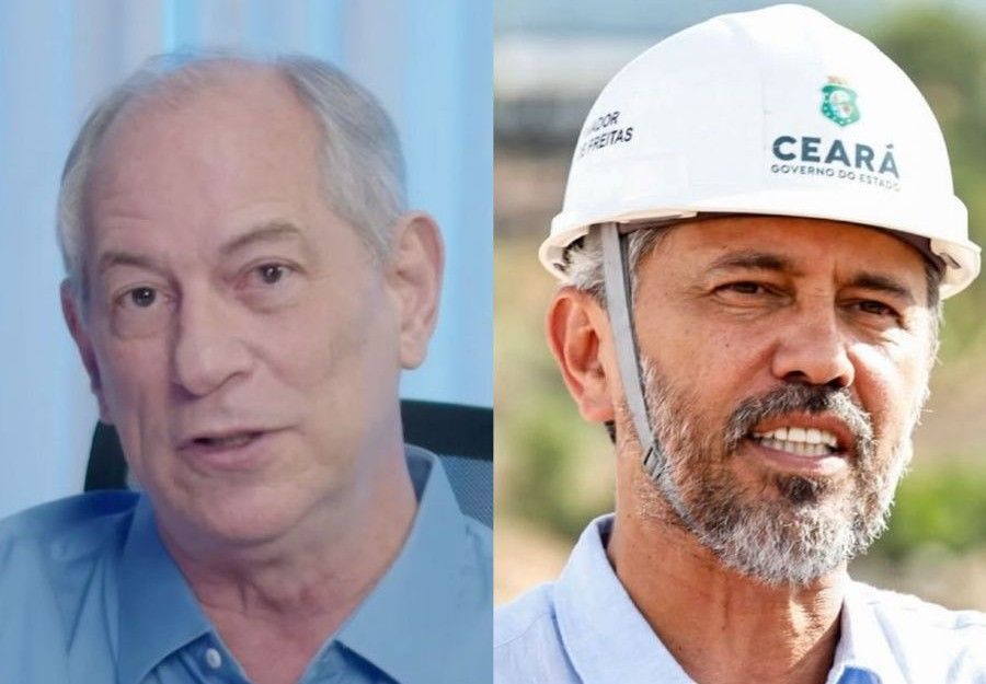 Ciro Gomes e Elmano de Freitas | Reprodução/Instagram