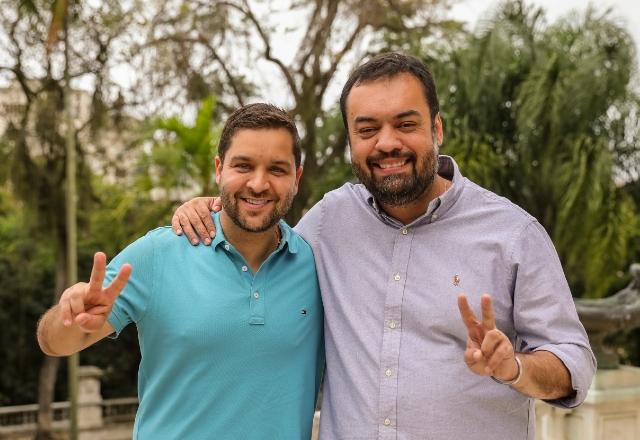 Claudio Castro e Thiago Pampolha