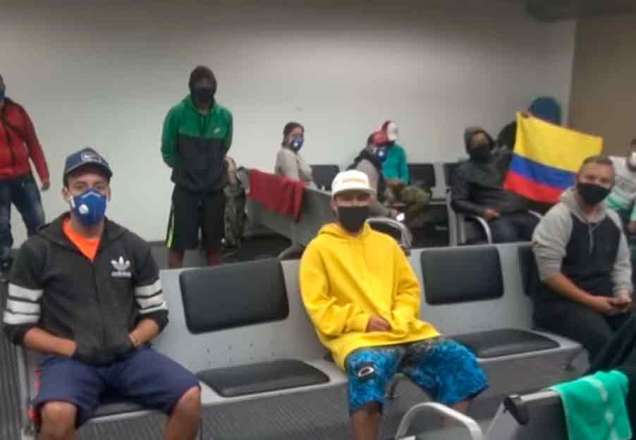 Colombianos perdem tudo e ficam presos no Brasil em meio à pandemia Colombianos perdem tudo e ficam presos no Brasil em meio à pandemia
