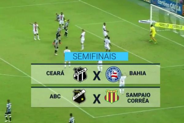 Começam semifinais da maior competição de futebol do Nordeste