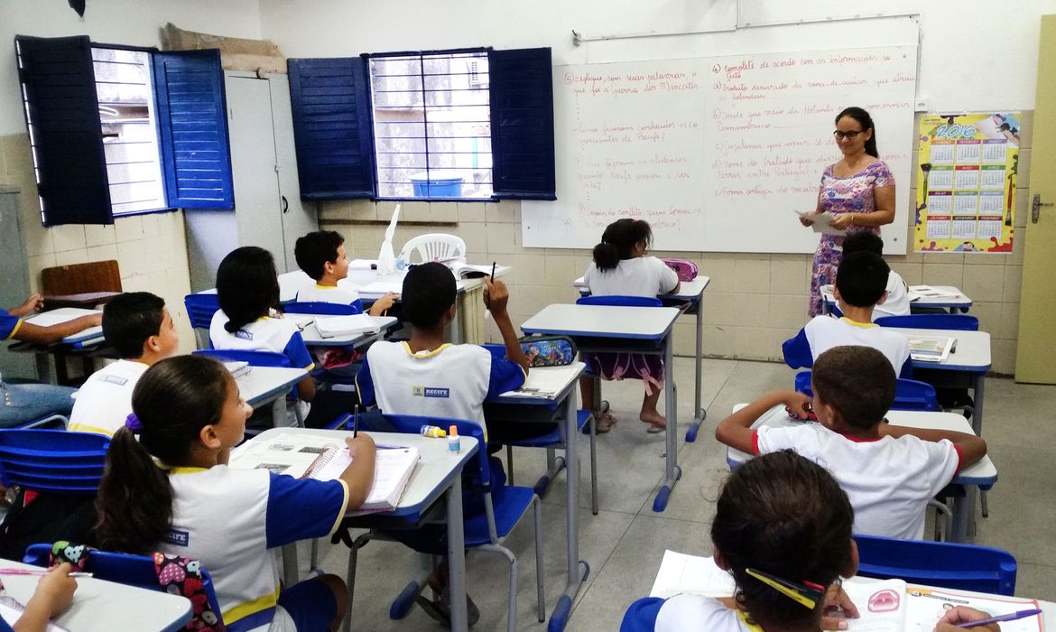 Comportamento dos alunos desafia 89% dos professores no Brasil. | Sumaia Vilela / Agência Brasil