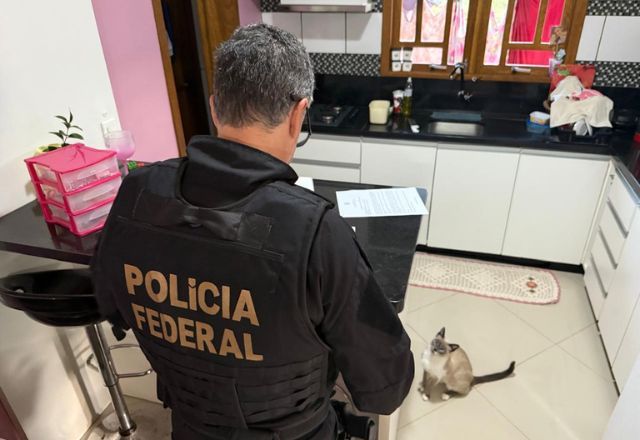 Polícia Federal faz buscas em casa do Rio Grande do Sul | Foto: PF