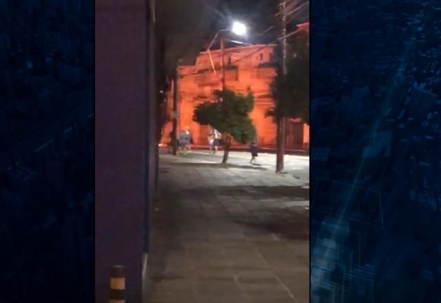 Comunidade protesta prisão de traficante em Porto Alegre