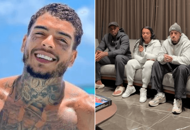 Mãe de MC Kevin diz que pedirá reabertura do caso ao lado de MC PH e MC IG, amigos de Kevin. | Reprodução/Redes sociais