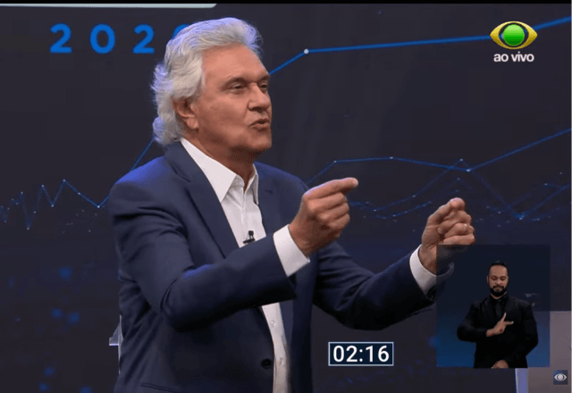 Caiado defende presença obrigatória de candidatos em debates