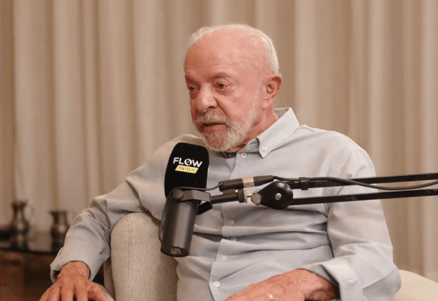Presidente Luiz Inácio Lula da Silva durante participação no podcast 'Flow' | Foto: Reprodução/YouTube/@FlowPodcast - 01.10.2026