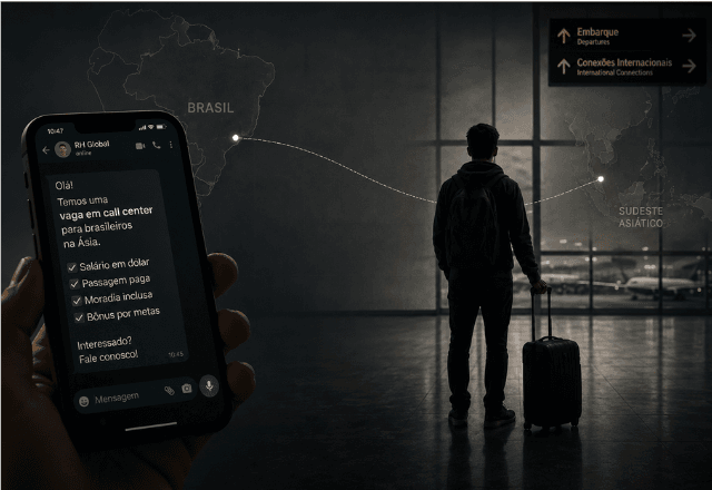 Trafico Humano Se Disfarca De Oportunidade No Exterior