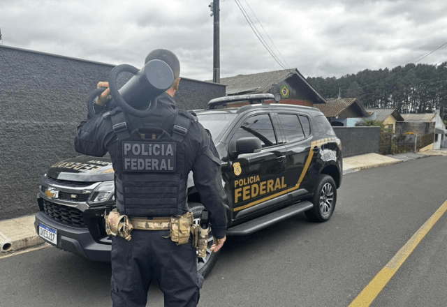 Polícia Federal deflagra a Operação Gavião Real, em Santa Catarina | Foto: Divulgação/Polícia Federal - 27.11.2025