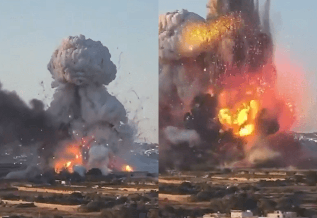 Imagem da notícia: Explosão de fábrica de fogos em Malta impressiona; veja Imagem da notícia: Explosão de fábrica de fogos em Malta impressiona; veja