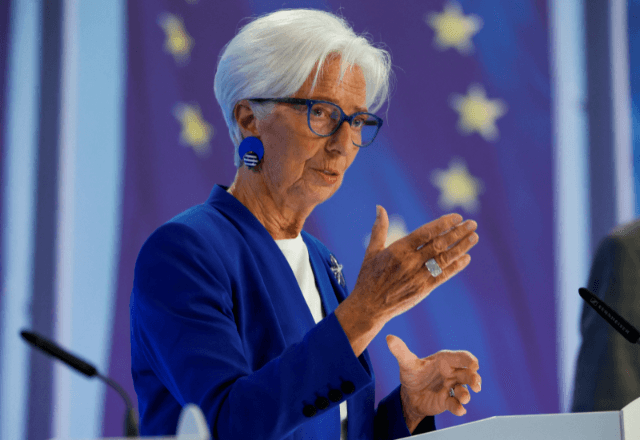 Christine Lagarde, presidente do Banco Central Europeu (BCE) | Foto: Heiko Becker/Reuters - 11.06.2026