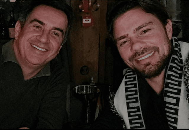 Daniel Vorcaro e o senador Ciro Nogueira (PP-PI); PF acredita que foto tenha sido tirada em degustação de charutos e uísque no 'The Carnegie Club', em Nova York | Foto: Divulgação/PF