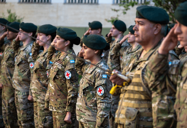 Militares do Exército argentino | Foto: Reprodução/Facebook/@EjercitoArgentinoPaginaOficial - 30.10.2025