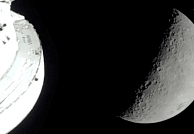 Cápsula Orion da missão Artemis II atinge sua maior distância da Terra | Foto: Nasa/Handout via Reuters - 06.04.2026