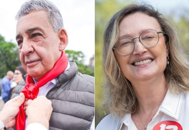 Sebastião Melo é o atual prefeito da capital gaúcha, e Maria do Rosária é deputada federal pelo RS | Reprodução/Redes sociais