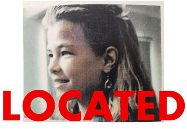 Christina Marie Plante, menina encontrada viva após desaparecer nos EUA em 1994 | Foto: Divulgação/Gabinete do xerife do condado de Gila