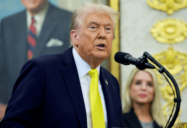 O presidente dos Estados Unidos, Donald Trump | Foto: Jonathan Ernst/Reuters - 15.10.2025
