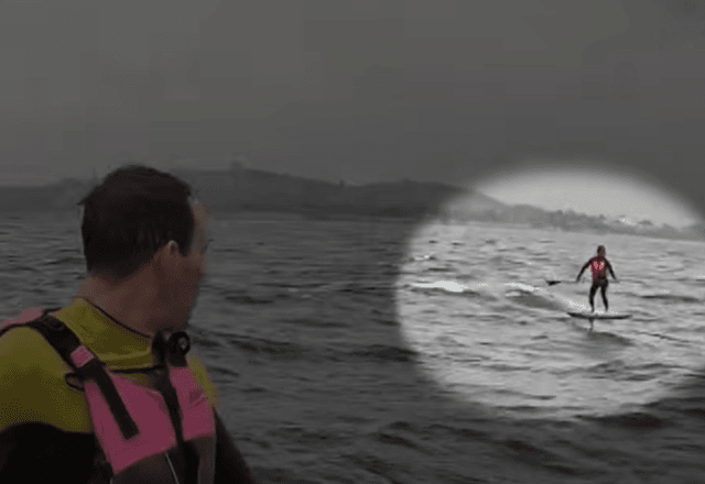 Tubarão persegue surfista na Califórnia por 12 minutos; imagens são impressionantes
