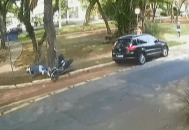 Motorista atropela bandido após assalto em São Paulo