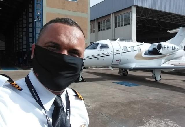 Copiloto deixa a esposa grávida e dois filhos