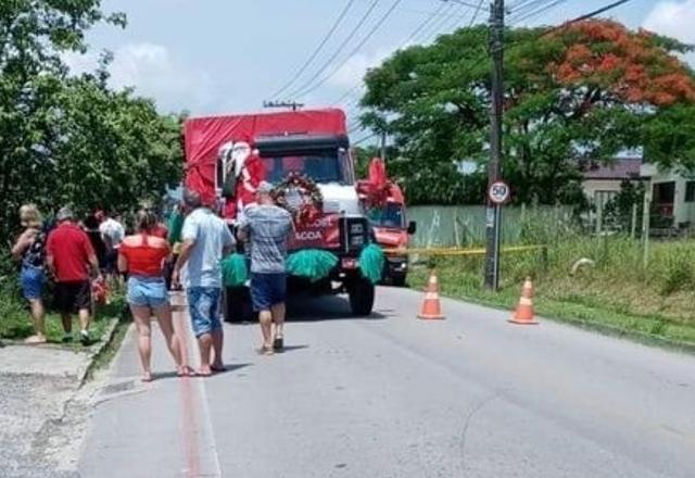 Acidente aconteceu durante ação realizada no final de semana | Divulgação/Corpo de Bombeiros de Gaspar
