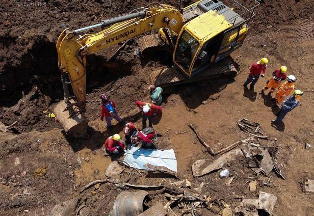 Rompimento da barragem da Vale em Brumadinho deixou 270 mortos | Divulgação/Corpo de Bombeiros de Minas Gerais