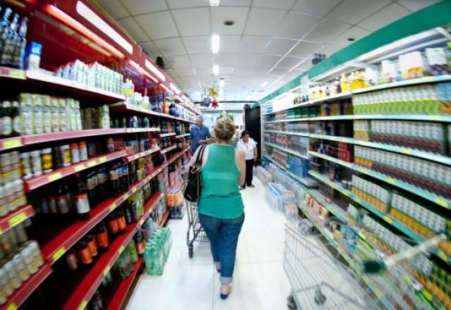 Corredor de supermercado