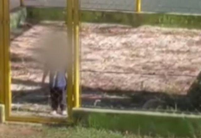 MP pede esclarecimentos sobre criança colocada em gaiola em escola MP pede esclarecimentos sobre criança colocada em gaiola em escola