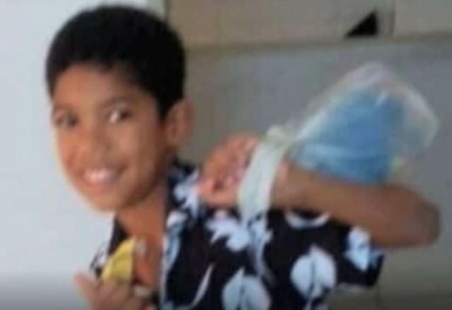 Criança que morreu em Maceió