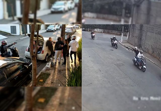 Criminosos fazem arrastão e roubam vítimas ao lado do Ibirapuera | Reprodução/ Polícia Civil