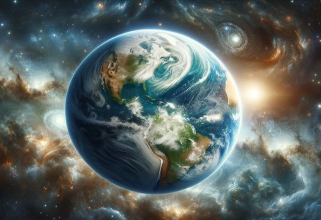DIa relembra o quanto a humanidade já gastou do "cheque especial" ao extrapolar o uso dos recursos do planeta | Imagem gerada por IA
