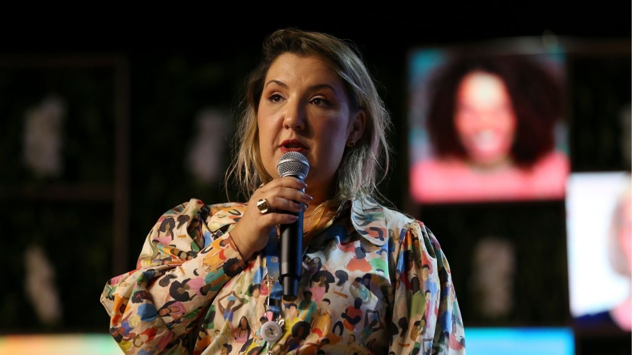 A ex-presidente da Caixa Daniella Marques em 2022 | José Cruz/Agência Brasil