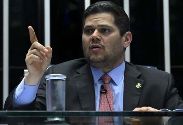 Davi Alcolumbre (União Brasil-AP), presidente do Senado Federal | Divulgação/Jefferson Rudy/Agência Senado