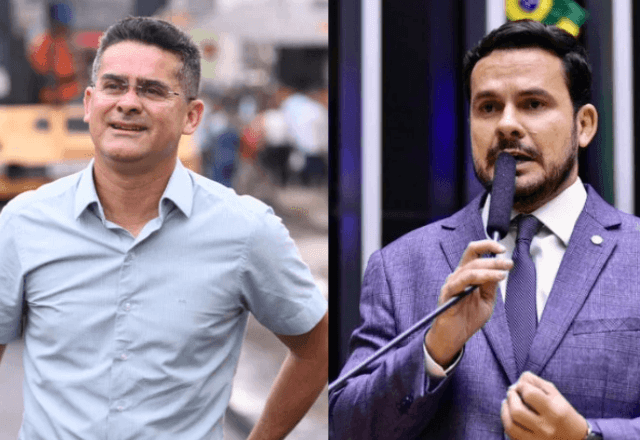 David Almeida e Capitão Alberto Melo vão disputar o 2º turno em Manaus | Divulgação e Reprodução/Câmara dos Deputados