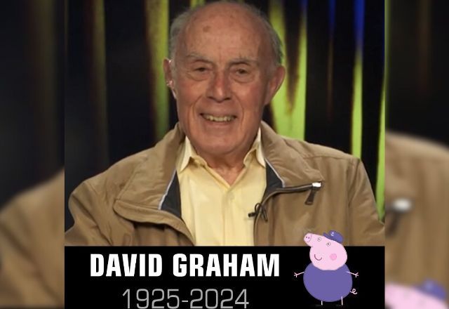 David Graham, dublador dos personagens dos Thunderbirds e do vovô Pig, da Peppa, morre