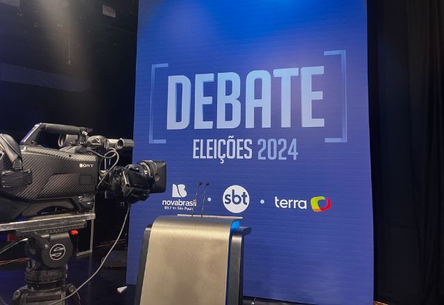 Debate do SBT acontece nesta sexta (20) a partir das 11h15 da manhã. Foto: Ariane Koshima/SBT