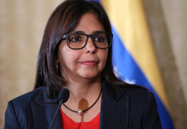 Delcy Rodrigues, vice presidente da Venezuela